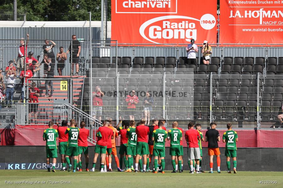 Fans, FLYERALARM Arena, Würzburg, 25.06.2022, RLSW, BFV, sport, action, Fussball, Juni 2022, Saison 2022/2023, Regionalliga Südwest, Regionalliga Bayern, Testspiel, Landesfreundschaftsspiele, OFC, FWK, Kickers Offenbach, FC Würzburger Kickers - Bild-ID: 2332900