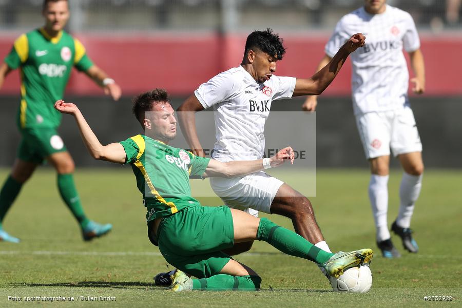 Geremi Perera, FLYERALARM Arena, Würzburg, 25.06.2022, RLSW, BFV, sport, action, Fussball, Juni 2022, Saison 2022/2023, Regionalliga Südwest, Regionalliga Bayern, Testspiel, Landesfreundschaftsspiele, OFC, FWK, Kickers Offenbach, FC Würzburger Kickers - Bild-ID: 2332922