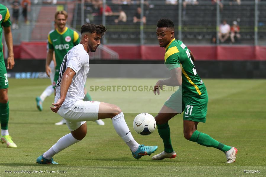 Dardan Karimani, FLYERALARM Arena, Würzburg, 25.06.2022, RLSW, BFV, sport, action, Fussball, Juni 2022, Saison 2022/2023, Regionalliga Südwest, Regionalliga Bayern, Testspiel, Landesfreundschaftsspiele, OFC, FWK, Kickers Offenbach, FC Würzburger Kickers - Bild-ID: 2332946 Dardan Karimani, FLYERALARM Arena, Würzburg, 25.06.2022, RLSW, BFV, sport, action, Fussball, Juni 2022, Saison 2022/2023, Regionalliga Südwest, Regionalliga Bayern, Testspiel, Landesfreundschaftsspiele, OFC, FWK, Kickers Offenbach, FC Würzburger Kickers - Bild-ID: 2332946