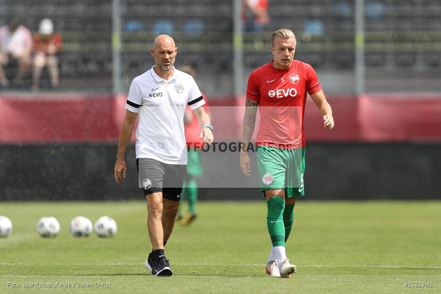 Alexander Schmidt, FLYERALARM Arena, Würzburg, 25.06.2022, RLSW, BFV, sport, action, Fussball, Juni 2022, Saison 2022/2023, Regionalliga Südwest, Regionalliga Bayern, Testspiel, Landesfreundschaftsspiele, OFC, FWK, Kickers Offenbach, FC Würzburger Kickers - Bild-ID: 2332960