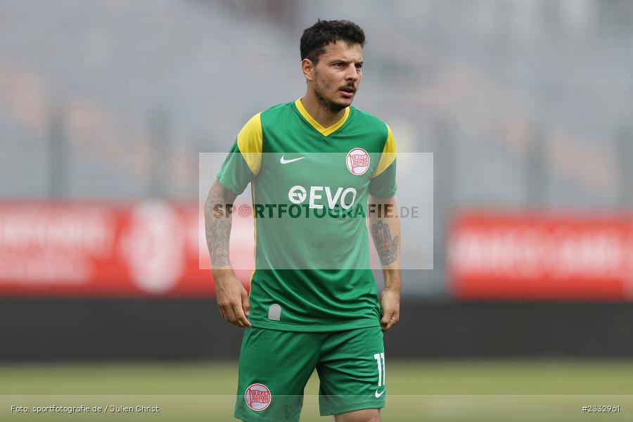 Philipp Hosiner, FLYERALARM Arena, Würzburg, 25.06.2022, RLSW, BFV, sport, action, Fussball, Juni 2022, Saison 2022/2023, Regionalliga Südwest, Regionalliga Bayern, Testspiel, Landesfreundschaftsspiele, OFC, FWK, Kickers Offenbach, FC Würzburger Kickers - Bild-ID: 2332961