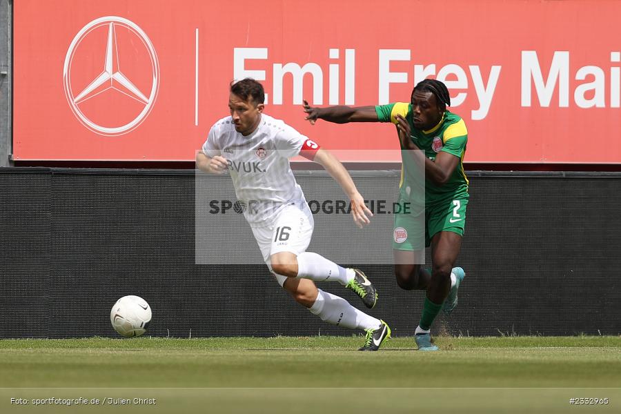 Peter Kurzweg, FLYERALARM Arena, Würzburg, 25.06.2022, RLSW, BFV, sport, action, Fussball, Juni 2022, Saison 2022/2023, Regionalliga Südwest, Regionalliga Bayern, Testspiel, Landesfreundschaftsspiele, OFC, FWK, Kickers Offenbach, FC Würzburger Kickers - Bild-ID: 2332965