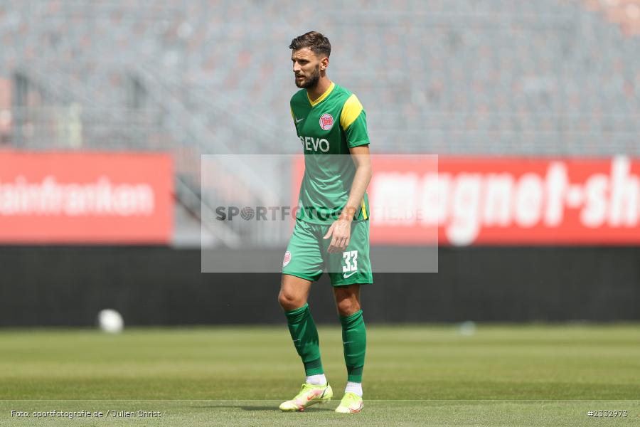 Dejan Bozic, FLYERALARM Arena, Würzburg, 25.06.2022, RLSW, BFV, sport, action, Fussball, Juni 2022, Saison 2022/2023, Regionalliga Südwest, Regionalliga Bayern, Testspiel, Landesfreundschaftsspiele, OFC, FWK, Kickers Offenbach, FC Würzburger Kickers - Bild-ID: 2332973 Dejan Bozic, FLYERALARM Arena, Würzburg, 25.06.2022, RLSW, BFV, sport, action, Fussball, Juni 2022, Saison 2022/2023, Regionalliga Südwest, Regionalliga Bayern, Testspiel, Landesfreundschaftsspiele, OFC, FWK, Kickers Offenbach, FC Würzburger Kickers - Bild-ID: 2332973