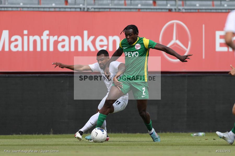 Shako Onangolo, FLYERALARM Arena, Würzburg, 25.06.2022, RLSW, BFV, sport, action, Fussball, Juni 2022, Saison 2022/2023, Regionalliga Südwest, Regionalliga Bayern, Testspiel, Landesfreundschaftsspiele, OFC, FWK, Kickers Offenbach, FC Würzburger Kickers - Bild-ID: 2332975 Shako Onangolo, FLYERALARM Arena, Würzburg, 25.06.2022, RLSW, BFV, sport, action, Fussball, Juni 2022, Saison 2022/2023, Regionalliga Südwest, Regionalliga Bayern, Testspiel, Landesfreundschaftsspiele, OFC, FWK, Kickers Offenbach, FC Würzburger Kickers - Bild-ID: 2332975