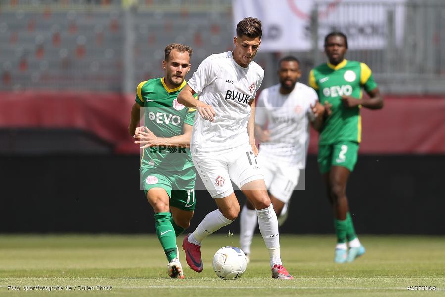Ivan Franjic, FLYERALARM Arena, Würzburg, 25.06.2022, RLSW, BFV, sport, action, Fussball, Juni 2022, Saison 2022/2023, Regionalliga Südwest, Regionalliga Bayern, Testspiel, Landesfreundschaftsspiele, OFC, FWK, Kickers Offenbach, FC Würzburger Kickers - Bild-ID: 2333008