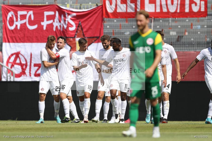 Franz Helmer, FLYERALARM Arena, Würzburg, 25.06.2022, RLSW, BFV, sport, action, Fussball, Juni 2022, Saison 2022/2023, Regionalliga Südwest, Regionalliga Bayern, Testspiel, Landesfreundschaftsspiele, OFC, FWK, Kickers Offenbach, FC Würzburger Kickers - Bild-ID: 2333020