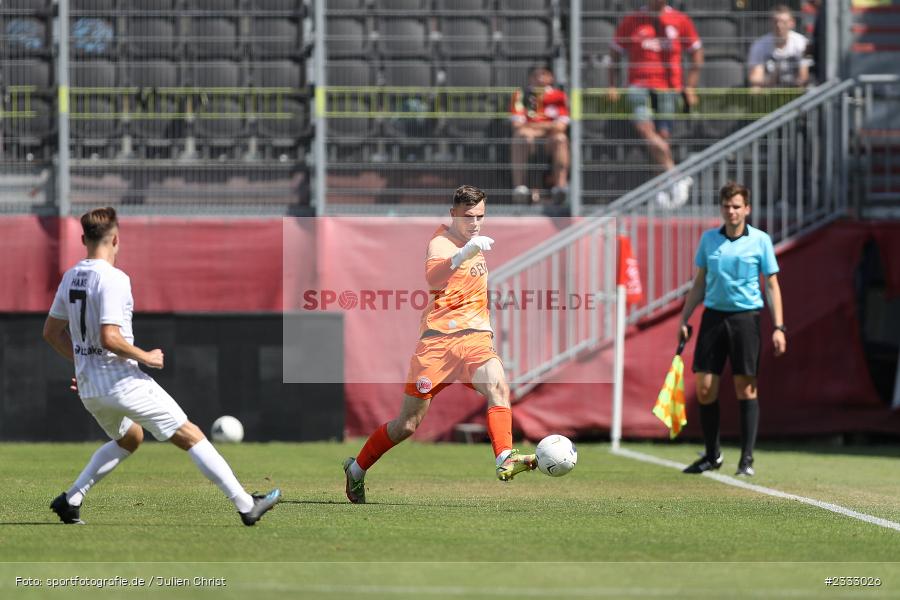 David Richter, FLYERALARM Arena, Würzburg, 25.06.2022, RLSW, BFV, sport, action, Fussball, Juni 2022, Saison 2022/2023, Regionalliga Südwest, Regionalliga Bayern, Testspiel, Landesfreundschaftsspiele, OFC, FWK, Kickers Offenbach, FC Würzburger Kickers - Bild-ID: 2333026