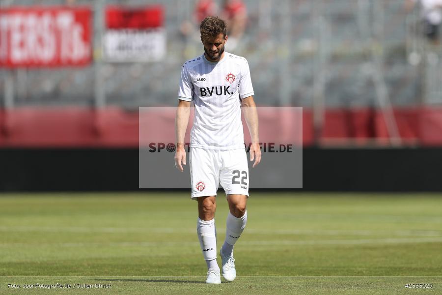 Daniel Hägele, FLYERALARM Arena, Würzburg, 25.06.2022, RLSW, BFV, sport, action, Fussball, Juni 2022, Saison 2022/2023, Regionalliga Südwest, Regionalliga Bayern, Testspiel, Landesfreundschaftsspiele, OFC, FWK, Kickers Offenbach, FC Würzburger Kickers - Bild-ID: 2333029