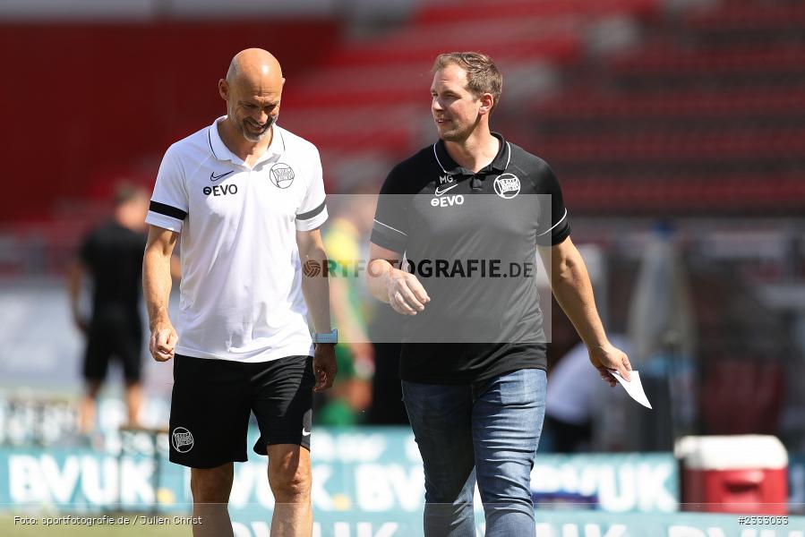Alexander Schmidt, FLYERALARM Arena, Würzburg, 25.06.2022, RLSW, BFV, sport, action, Fussball, Juni 2022, Saison 2022/2023, Regionalliga Südwest, Regionalliga Bayern, Testspiel, Landesfreundschaftsspiele, OFC, FWK, Kickers Offenbach, FC Würzburger Kickers - Bild-ID: 2333033