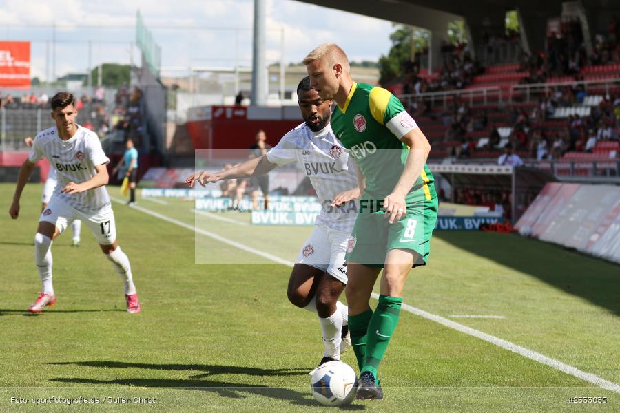 Maik Vetter, FLYERALARM Arena, Würzburg, 25.06.2022, RLSW, BFV, sport, action, Fussball, Juni 2022, Saison 2022/2023, Regionalliga Südwest, Regionalliga Bayern, Testspiel, Landesfreundschaftsspiele, OFC, FWK, Kickers Offenbach, FC Würzburger Kickers - Bild-ID: 2333035