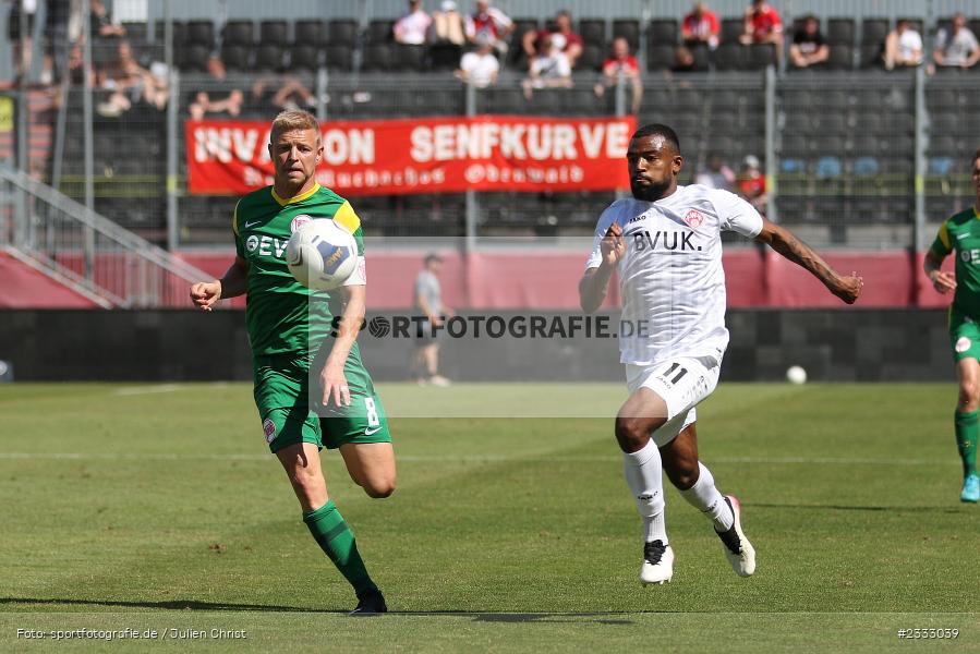 Maik Vetter, FLYERALARM Arena, Würzburg, 25.06.2022, RLSW, BFV, sport, action, Fussball, Juni 2022, Saison 2022/2023, Regionalliga Südwest, Regionalliga Bayern, Testspiel, Landesfreundschaftsspiele, OFC, FWK, Kickers Offenbach, FC Würzburger Kickers - Bild-ID: 2333039