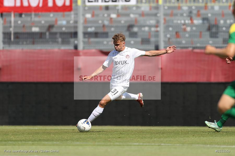 Tim Littmann, FLYERALARM Arena, Würzburg, 25.06.2022, RLSW, BFV, sport, action, Fussball, Juni 2022, Saison 2022/2023, Regionalliga Südwest, Regionalliga Bayern, Testspiel, Landesfreundschaftsspiele, OFC, FWK, Kickers Offenbach, FC Würzburger Kickers - Bild-ID: 2333056