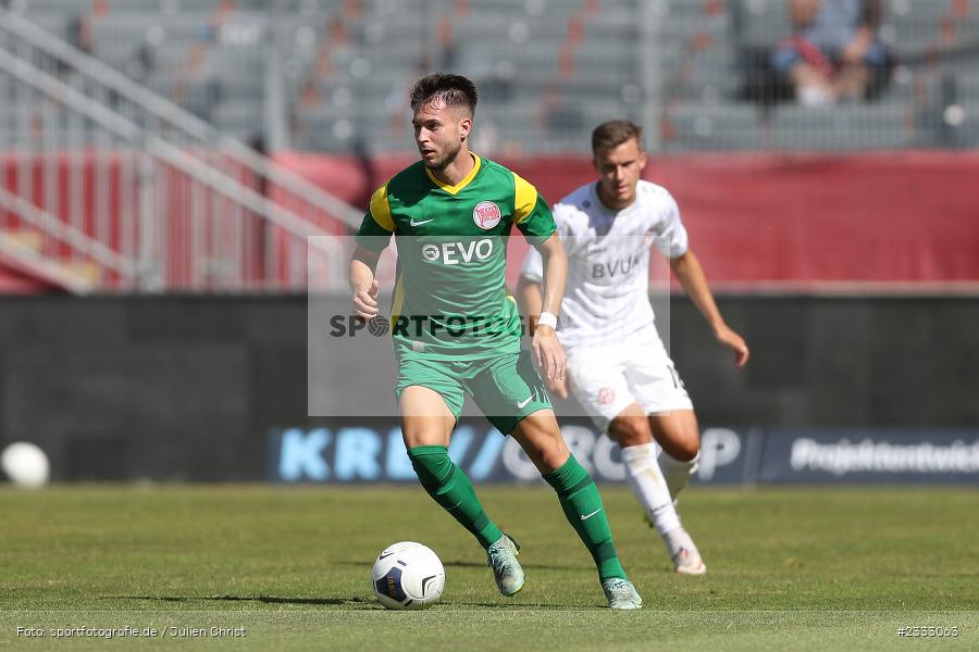 David Tomic, FLYERALARM Arena, Würzburg, 25.06.2022, RLSW, BFV, sport, action, Fussball, Juni 2022, Saison 2022/2023, Regionalliga Südwest, Regionalliga Bayern, Testspiel, Landesfreundschaftsspiele, OFC, FWK, Kickers Offenbach, FC Würzburger Kickers - Bild-ID: 2333063