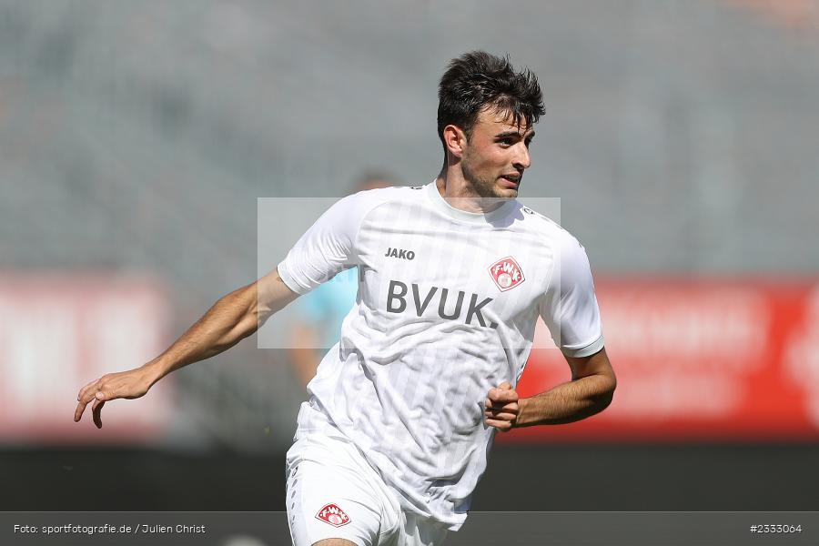 Jose del Valle, FLYERALARM Arena, Würzburg, 25.06.2022, RLSW, BFV, sport, action, Fussball, Juni 2022, Saison 2022/2023, Regionalliga Südwest, Regionalliga Bayern, Testspiel, Landesfreundschaftsspiele, OFC, FWK, Kickers Offenbach, FC Würzburger Kickers - Bild-ID: 2333064