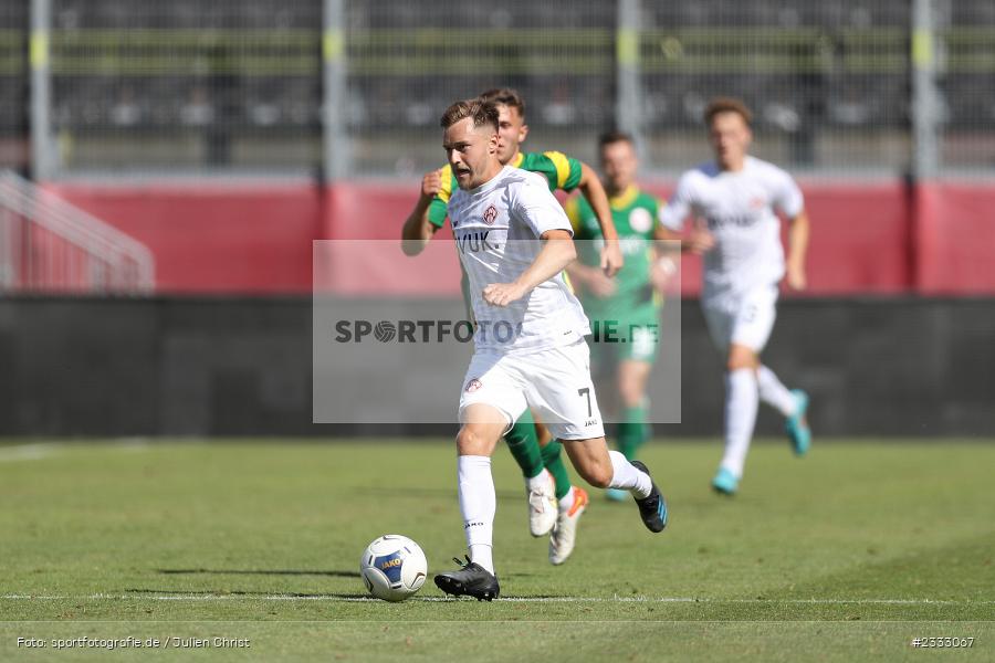 Thomas Haas, FLYERALARM Arena, Würzburg, 25.06.2022, RLSW, BFV, sport, action, Fussball, Juni 2022, Saison 2022/2023, Regionalliga Südwest, Regionalliga Bayern, Testspiel, Landesfreundschaftsspiele, OFC, FWK, Kickers Offenbach, FC Würzburger Kickers - Bild-ID: 2333067