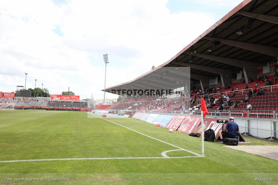 Pitch, Stadion, FLYERALARM Arena, Würzburg, 26.06.2022, RLSW, BFV, sport, action, Fussball, Juni 2022, Saison 2022/2023, Regionalliga Südwest, Regionalliga Bayern, Testspiel, Landesfreundschaftsspiele, OFC, FWK, Kickers Offenbach, FC Würzburger Kickers - Bild-ID: 2333076