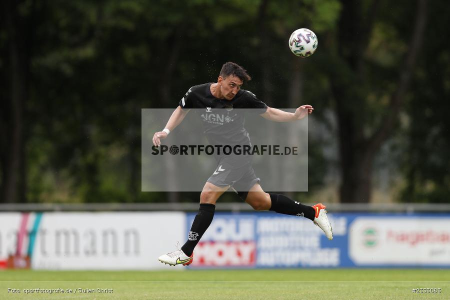 Christian Köttler, Sportgelände, Frammersbach, 26.06.2022, RLB, BFV, sport, action, Fussball, Juni 2022, Saison 2022/2023, Landesliga Nordwest, Regionalliga Bayern, Testspiel, Landesfreundschaftsspiele, TSV, TUS, TSV Aubstadt, TuS Frammersbach - Bild-ID: 2333083
