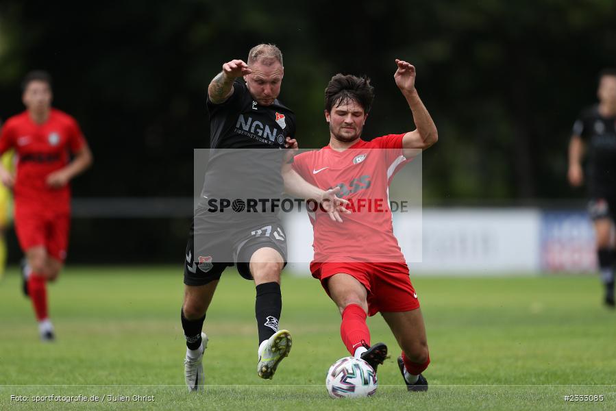 Max Schebak, Sportgelände, Frammersbach, 26.06.2022, RLB, BFV, sport, action, Fussball, Juni 2022, Saison 2022/2023, Landesliga Nordwest, Regionalliga Bayern, Testspiel, Landesfreundschaftsspiele, TSV, TUS, TSV Aubstadt, TuS Frammersbach - Bild-ID: 2333085 Max Schebak, Sportgelände, Frammersbach, 26.06.2022, RLB, BFV, sport, action, Fussball, Juni 2022, Saison 2022/2023, Landesliga Nordwest, Regionalliga Bayern, Testspiel, Landesfreundschaftsspiele, TSV, TUS, TSV Aubstadt, TuS Frammersbach - Bild-ID: 2333085
