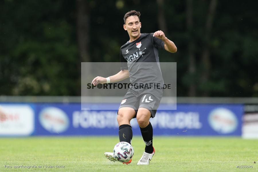Christian Köttler, Sportgelände, Frammersbach, 26.06.2022, RLB, BFV, sport, action, Fussball, Juni 2022, Saison 2022/2023, Landesliga Nordwest, Regionalliga Bayern, Testspiel, Landesfreundschaftsspiele, TSV, TUS, TSV Aubstadt, TuS Frammersbach - Bild-ID: 2333090