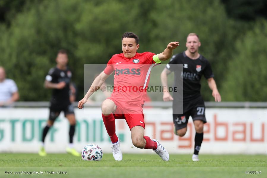Alexander Beck, Sportgelände, Frammersbach, 26.06.2022, RLB, BFV, sport, action, Fussball, Juni 2022, Saison 2022/2023, Landesliga Nordwest, Regionalliga Bayern, Testspiel, Landesfreundschaftsspiele, TSV, TUS, TSV Aubstadt, TuS Frammersbach - Bild-ID: 2333104
