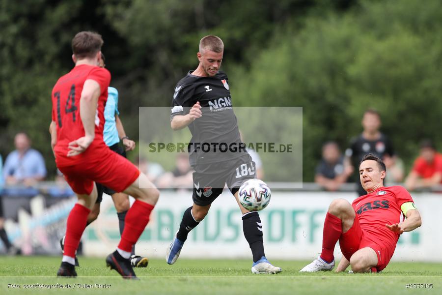 Marvin Weiß, Sportgelände, Frammersbach, 26.06.2022, RLB, BFV, sport, action, Fussball, Juni 2022, Saison 2022/2023, Landesliga Nordwest, Regionalliga Bayern, Testspiel, Landesfreundschaftsspiele, TSV, TUS, TSV Aubstadt, TuS Frammersbach - Bild-ID: 2333105