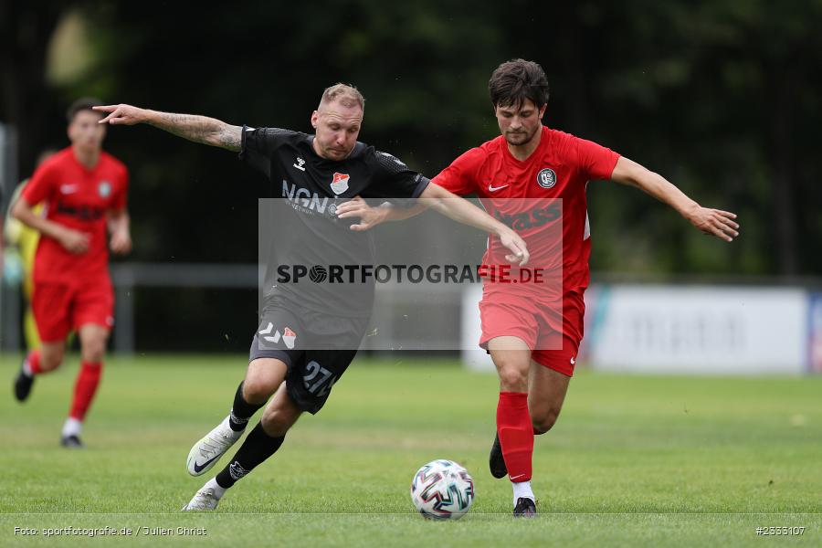Max Schebak, Sportgelände, Frammersbach, 26.06.2022, RLB, BFV, sport, action, Fussball, Juni 2022, Saison 2022/2023, Landesliga Nordwest, Regionalliga Bayern, Testspiel, Landesfreundschaftsspiele, TSV, TUS, TSV Aubstadt, TuS Frammersbach - Bild-ID: 2333107