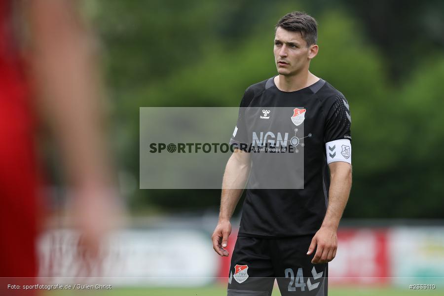 Ben Müller, Sportgelände, Frammersbach, 26.06.2022, RLB, BFV, sport, action, Fussball, Juni 2022, Saison 2022/2023, Landesliga Nordwest, Regionalliga Bayern, Testspiel, Landesfreundschaftsspiele, TSV, TUS, TSV Aubstadt, TuS Frammersbach - Bild-ID: 2333110