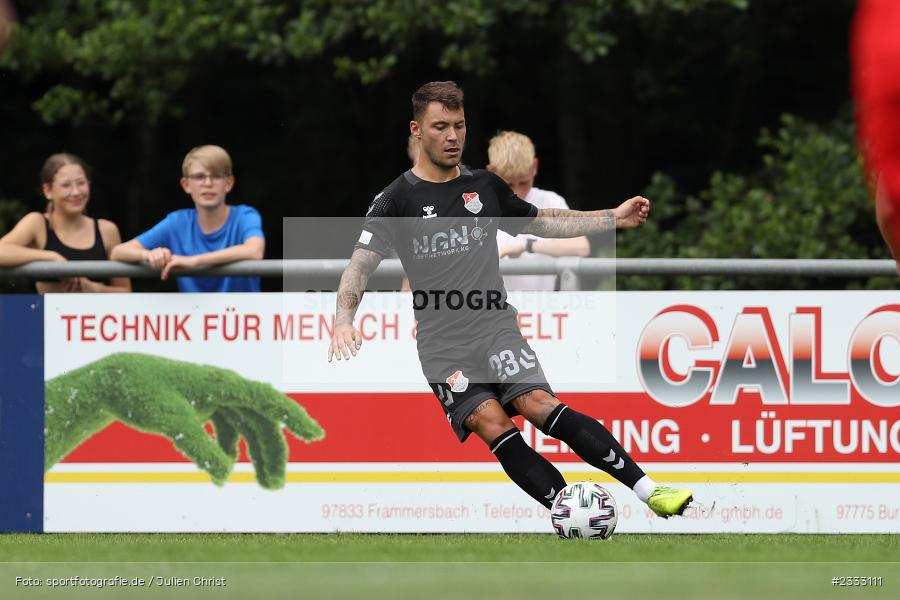 Ingo Feser, Sportgelände, Frammersbach, 26.06.2022, RLB, BFV, sport, action, Fussball, Juni 2022, Saison 2022/2023, Landesliga Nordwest, Regionalliga Bayern, Testspiel, Landesfreundschaftsspiele, TSV, TUS, TSV Aubstadt, TuS Frammersbach - Bild-ID: 2333111