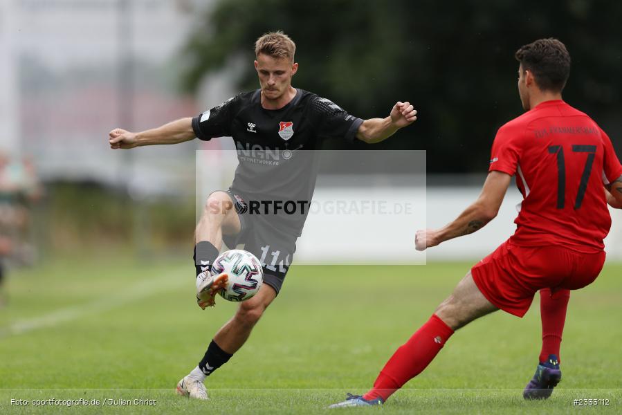 Leonard Langhans, Sportgelände, Frammersbach, 26.06.2022, RLB, BFV, sport, action, Fussball, Juni 2022, Saison 2022/2023, Landesliga Nordwest, Regionalliga Bayern, Testspiel, Landesfreundschaftsspiele, TSV, TUS, TSV Aubstadt, TuS Frammersbach - Bild-ID: 2333112