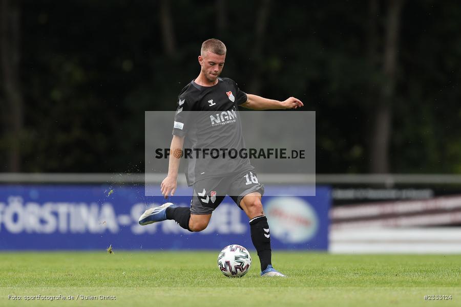Marvin Weiß, Sportgelände, Frammersbach, 26.06.2022, RLB, BFV, sport, action, Fussball, Juni 2022, Saison 2022/2023, Landesliga Nordwest, Regionalliga Bayern, Testspiel, Landesfreundschaftsspiele, TSV, TUS, TSV Aubstadt, TuS Frammersbach - Bild-ID: 2333124