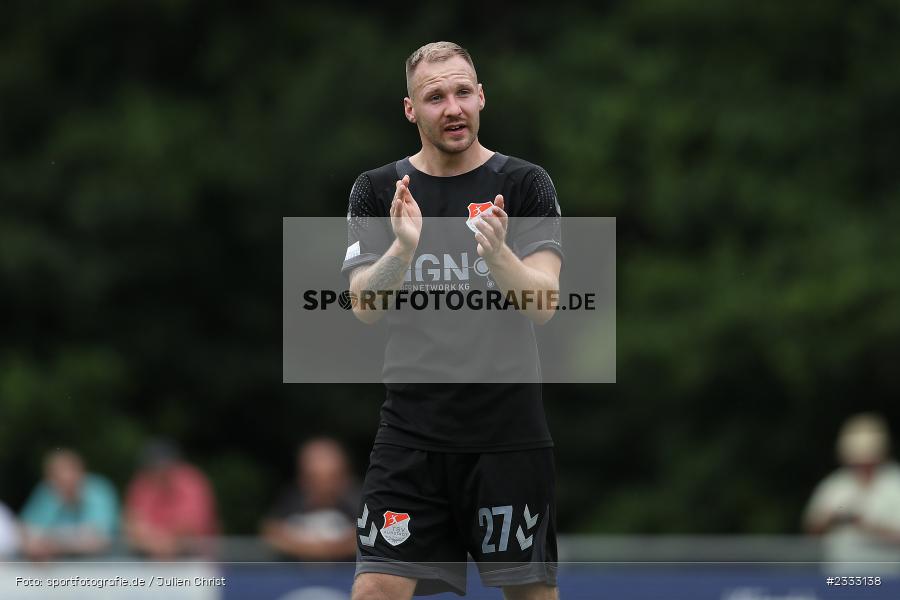 Max Schebak, Sportgelände, Frammersbach, 26.06.2022, RLB, BFV, sport, action, Fussball, Juni 2022, Saison 2022/2023, Landesliga Nordwest, Regionalliga Bayern, Testspiel, Landesfreundschaftsspiele, TSV, TUS, TSV Aubstadt, TuS Frammersbach - Bild-ID: 2333138 Max Schebak, Sportgelände, Frammersbach, 26.06.2022, RLB, BFV, sport, action, Fussball, Juni 2022, Saison 2022/2023, Landesliga Nordwest, Regionalliga Bayern, Testspiel, Landesfreundschaftsspiele, TSV, TUS, TSV Aubstadt, TuS Frammersbach - Bild-ID: 2333138