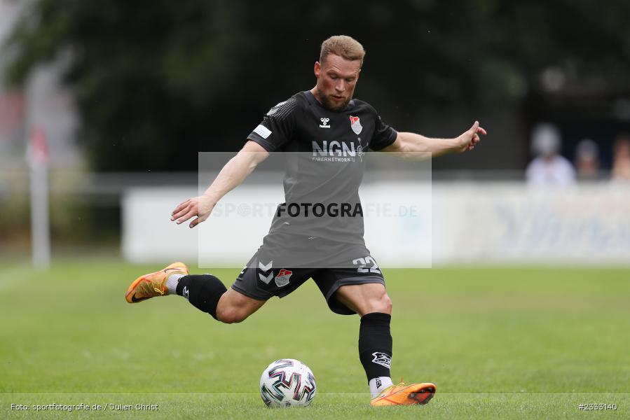 Patrick Hofmann, Sportgelände, Frammersbach, 26.06.2022, RLB, BFV, sport, action, Fussball, Juni 2022, Saison 2022/2023, Landesliga Nordwest, Regionalliga Bayern, Testspiel, Landesfreundschaftsspiele, TSV, TUS, TSV Aubstadt, TuS Frammersbach - Bild-ID: 2333140 Patrick Hofmann, Sportgelände, Frammersbach, 26.06.2022, RLB, BFV, sport, action, Fussball, Juni 2022, Saison 2022/2023, Landesliga Nordwest, Regionalliga Bayern, Testspiel, Landesfreundschaftsspiele, TSV, TUS, TSV Aubstadt, TuS Frammersbach - Bild-ID: 2333140