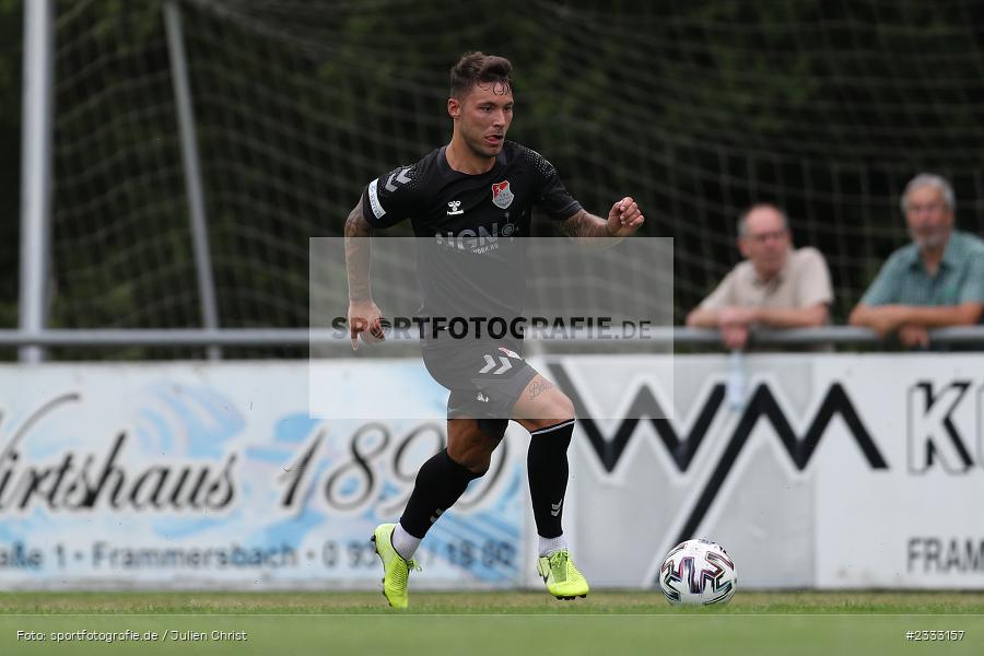 Ingo Feser, Sportgelände, Frammersbach, 26.06.2022, RLB, BFV, sport, action, Fussball, Juni 2022, Saison 2022/2023, Landesliga Nordwest, Regionalliga Bayern, Testspiel, Landesfreundschaftsspiele, TSV, TUS, TSV Aubstadt, TuS Frammersbach - Bild-ID: 2333157