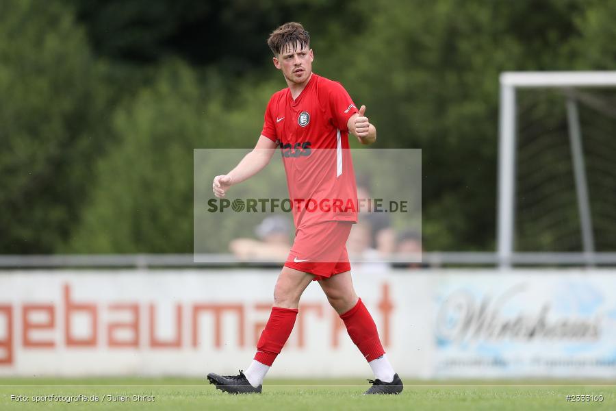 Steven Summa, Sportgelände, Frammersbach, 26.06.2022, RLB, BFV, sport, action, Fussball, Juni 2022, Saison 2022/2023, Landesliga Nordwest, Regionalliga Bayern, Testspiel, Landesfreundschaftsspiele, TSV, TUS, TSV Aubstadt, TuS Frammersbach - Bild-ID: 2333160