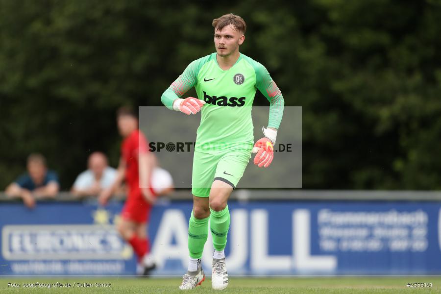 Leon Raven, Sportgelände, Frammersbach, 26.06.2022, RLB, BFV, sport, action, Fussball, Juni 2022, Saison 2022/2023, Landesliga Nordwest, Regionalliga Bayern, Testspiel, Landesfreundschaftsspiele, TSV, TUS, TSV Aubstadt, TuS Frammersbach - Bild-ID: 2333161