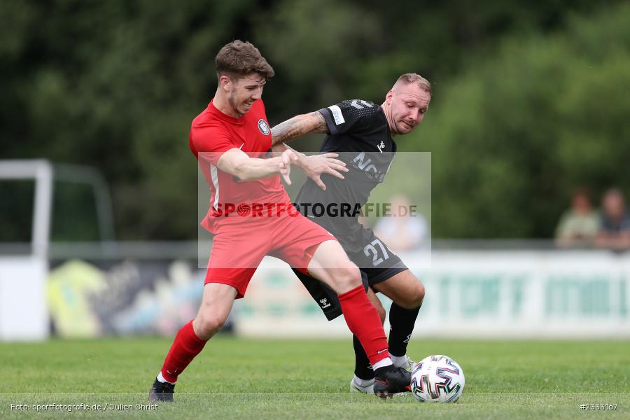 Max Schebak, Sportgelände, Frammersbach, 26.06.2022, RLB, BFV, sport, action, Fussball, Juni 2022, Saison 2022/2023, Landesliga Nordwest, Regionalliga Bayern, Testspiel, Landesfreundschaftsspiele, TSV, TUS, TSV Aubstadt, TuS Frammersbach - Bild-ID: 2333167