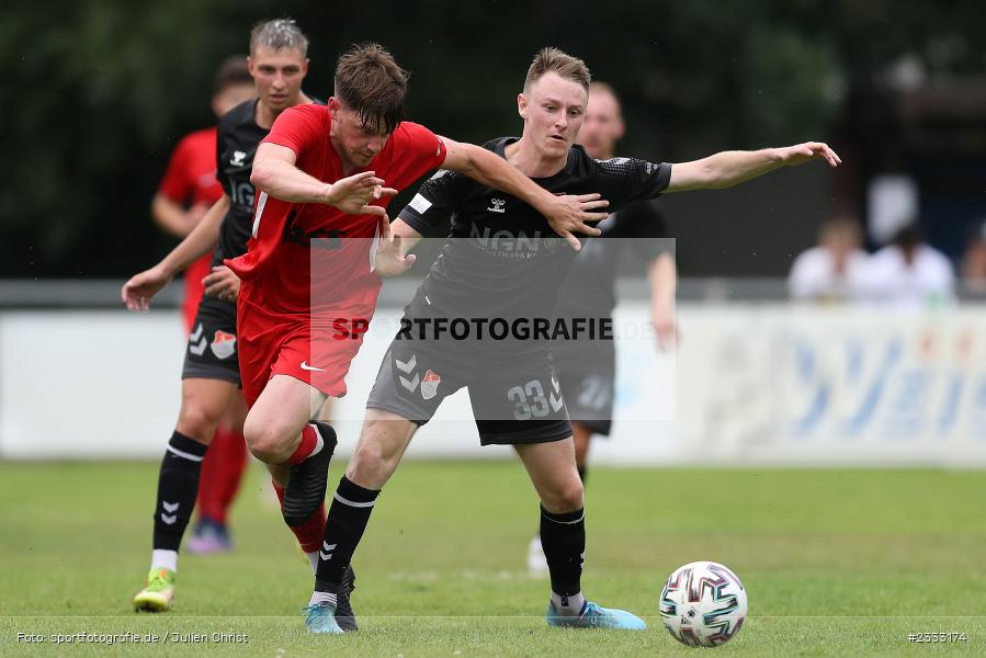 Steven Summa, Sportgelände, Frammersbach, 26.06.2022, RLB, BFV, sport, action, Fussball, Juni 2022, Saison 2022/2023, Landesliga Nordwest, Regionalliga Bayern, Testspiel, Landesfreundschaftsspiele, TSV, TUS, TSV Aubstadt, TuS Frammersbach - Bild-ID: 2333174