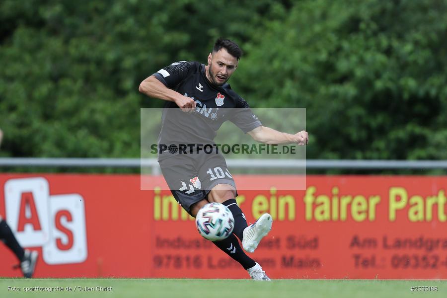 Timo Pitter, Sportgelände, Frammersbach, 26.06.2022, RLB, BFV, sport, action, Fussball, Juni 2022, Saison 2022/2023, Landesliga Nordwest, Regionalliga Bayern, Testspiel, Landesfreundschaftsspiele, TSV, TUS, TSV Aubstadt, TuS Frammersbach - Bild-ID: 2333188