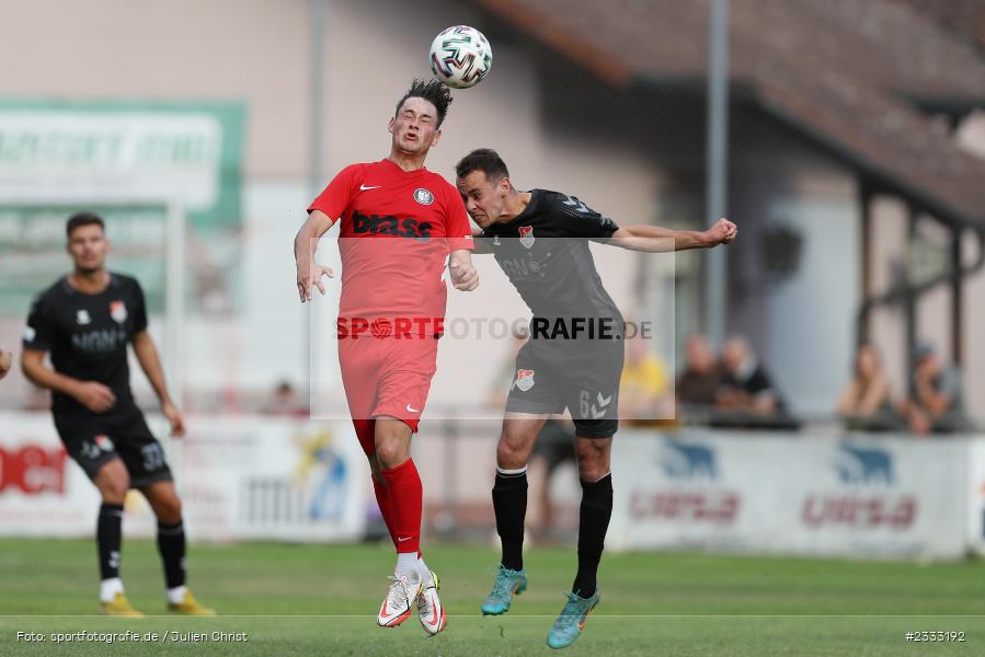 Maurice Matreux, Sportgelände, Frammersbach, 26.06.2022, RLB, BFV, sport, action, Fussball, Juni 2022, Saison 2022/2023, Landesliga Nordwest, Regionalliga Bayern, Testspiel, Landesfreundschaftsspiele, TSV, TUS, TSV Aubstadt, TuS Frammersbach - Bild-ID: 2333192