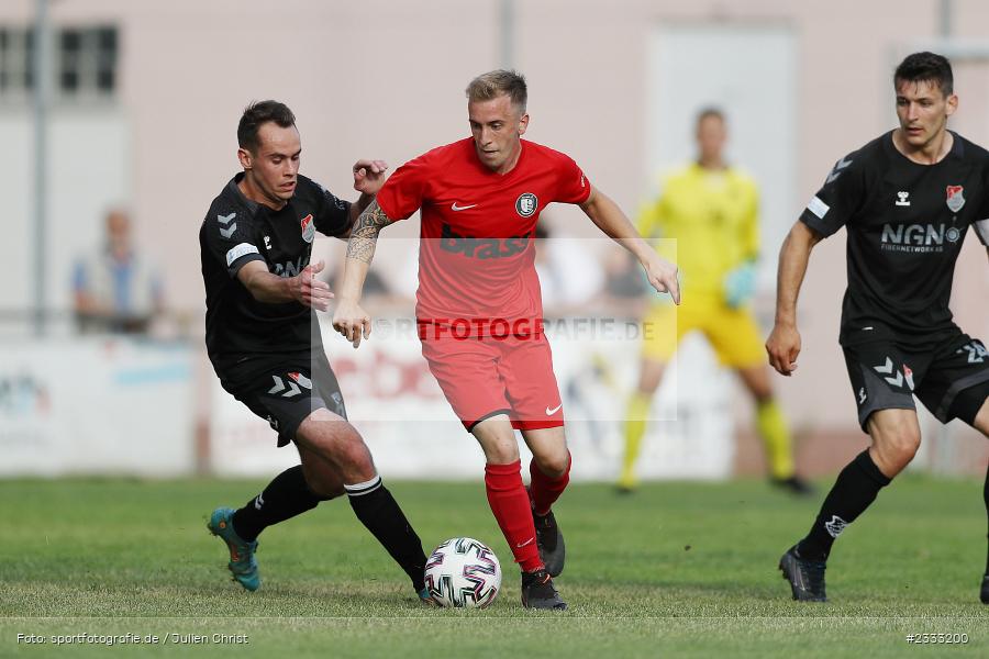 Dominik Englert, Sportgelände, Frammersbach, 26.06.2022, RLB, BFV, sport, action, Fussball, Juni 2022, Saison 2022/2023, Landesliga Nordwest, Regionalliga Bayern, Testspiel, Landesfreundschaftsspiele, TSV, TUS, TSV Aubstadt, TuS Frammersbach - Bild-ID: 2333200
