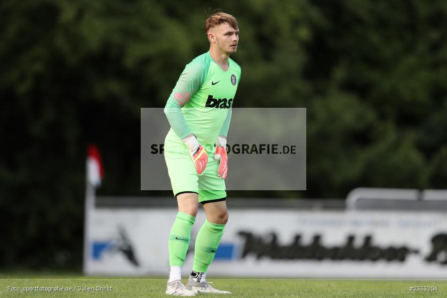 Leon Raven, Sportgelände, Frammersbach, 26.06.2022, RLB, BFV, sport, action, Fussball, Juni 2022, Saison 2022/2023, Landesliga Nordwest, Regionalliga Bayern, Testspiel, Landesfreundschaftsspiele, TSV, TUS, TSV Aubstadt, TuS Frammersbach - Bild-ID: 2333204 Leon Raven, Sportgelände, Frammersbach, 26.06.2022, RLB, BFV, sport, action, Fussball, Juni 2022, Saison 2022/2023, Landesliga Nordwest, Regionalliga Bayern, Testspiel, Landesfreundschaftsspiele, TSV, TUS, TSV Aubstadt, TuS Frammersbach - Bild-ID: 2333204