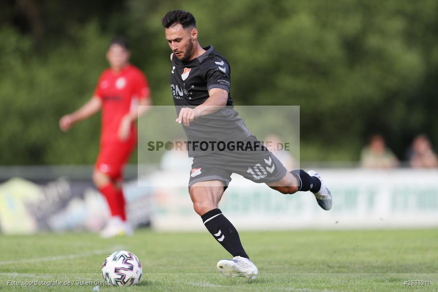 Timo Pitter, Sportgelände, Frammersbach, 26.06.2022, RLB, BFV, sport, action, Fussball, Juni 2022, Saison 2022/2023, Landesliga Nordwest, Regionalliga Bayern, Testspiel, Landesfreundschaftsspiele, TSV, TUS, TSV Aubstadt, TuS Frammersbach - Bild-ID: 2333211 Timo Pitter, Sportgelände, Frammersbach, 26.06.2022, RLB, BFV, sport, action, Fussball, Juni 2022, Saison 2022/2023, Landesliga Nordwest, Regionalliga Bayern, Testspiel, Landesfreundschaftsspiele, TSV, TUS, TSV Aubstadt, TuS Frammersbach - Bild-ID: 2333211