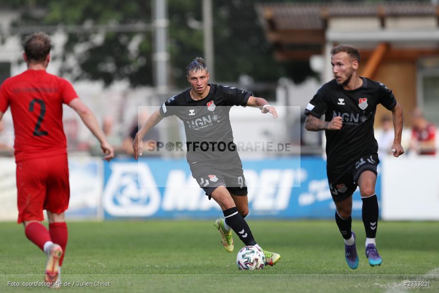 Andre Rumpel, Sportgelände, Frammersbach, 26.06.2022, RLB, BFV, sport, action, Fussball, Juni 2022, Saison 2022/2023, Landesliga Nordwest, Regionalliga Bayern, Testspiel, Landesfreundschaftsspiele, TSV, TUS, TSV Aubstadt, TuS Frammersbach - Bild-ID: 2333221