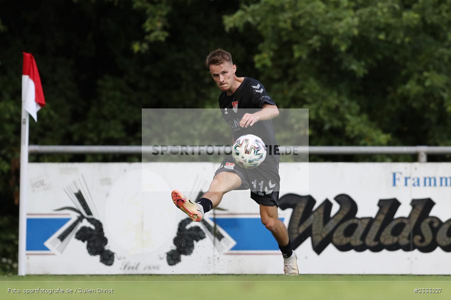 Leonard Langhans, Sportgelände, Frammersbach, 26.06.2022, RLB, BFV, sport, action, Fussball, Juni 2022, Saison 2022/2023, Landesliga Nordwest, Regionalliga Bayern, Testspiel, Landesfreundschaftsspiele, TSV, TUS, TSV Aubstadt, TuS Frammersbach - Bild-ID: 2333227
