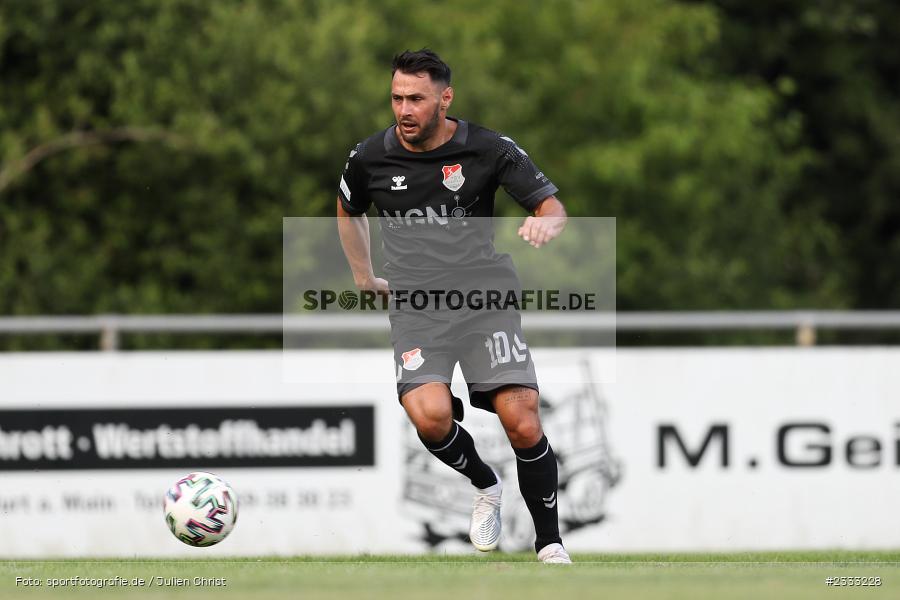 Timo Pitter, Sportgelände, Frammersbach, 26.06.2022, RLB, BFV, sport, action, Fussball, Juni 2022, Saison 2022/2023, Landesliga Nordwest, Regionalliga Bayern, Testspiel, Landesfreundschaftsspiele, TSV, TUS, TSV Aubstadt, TuS Frammersbach - Bild-ID: 2333228
