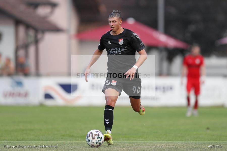 Andre Rumpel, Sportgelände, Frammersbach, 26.06.2022, RLB, BFV, sport, action, Fussball, Juni 2022, Saison 2022/2023, Landesliga Nordwest, Regionalliga Bayern, Testspiel, Landesfreundschaftsspiele, TSV, TUS, TSV Aubstadt, TuS Frammersbach - Bild-ID: 2333236