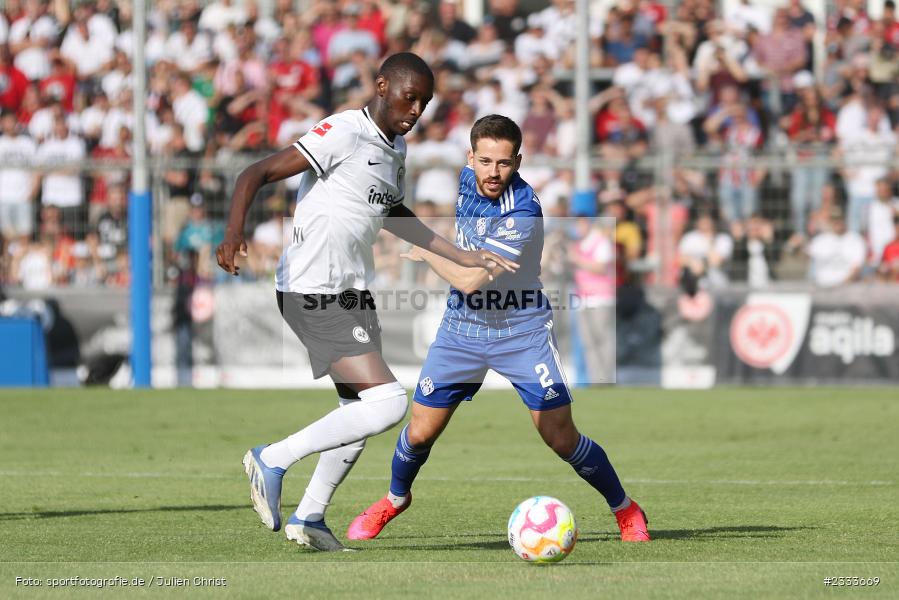 Silas Tom Zehnder, Stadion am Schönbusch, Aschaffenburg, 05.07.2022, DFL, BFV, sport, action, Fussball, Juli 2022, Saison 2022/2023, Bundesliga, Regionalliga Bayern, Testspiel, Landesfreundschaftsspiele, SGE, SVA, Eintracht Frankfurt, SV Viktoria Aschaffenburg - Bild-ID: 2333669 Silas Tom Zehnder, Stadion am Schönbusch, Aschaffenburg, 05.07.2022, DFL, BFV, sport, action, Fussball, Juli 2022, Saison 2022/2023, Bundesliga, Regionalliga Bayern, Testspiel, Landesfreundschaftsspiele, SGE, SVA, Eintracht Frankfurt, SV Viktoria Aschaffenburg - Bild-ID: 2333669