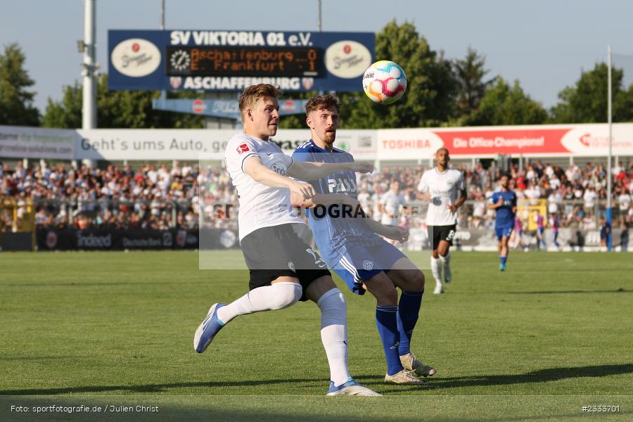 Jens Hauge, Stadion am Schönbusch, Aschaffenburg, 05.07.2022, DFL, BFV, sport, action, Fussball, Juli 2022, Saison 2022/2023, Bundesliga, Regionalliga Bayern, Testspiel, Landesfreundschaftsspiele, SGE, SVA, Eintracht Frankfurt, SV Viktoria Aschaffenburg - Bild-ID: 2333701 Jens Hauge, Stadion am Schönbusch, Aschaffenburg, 05.07.2022, DFL, BFV, sport, action, Fussball, Juli 2022, Saison 2022/2023, Bundesliga, Regionalliga Bayern, Testspiel, Landesfreundschaftsspiele, SGE, SVA, Eintracht Frankfurt, SV Viktoria Aschaffenburg - Bild-ID: 2333701