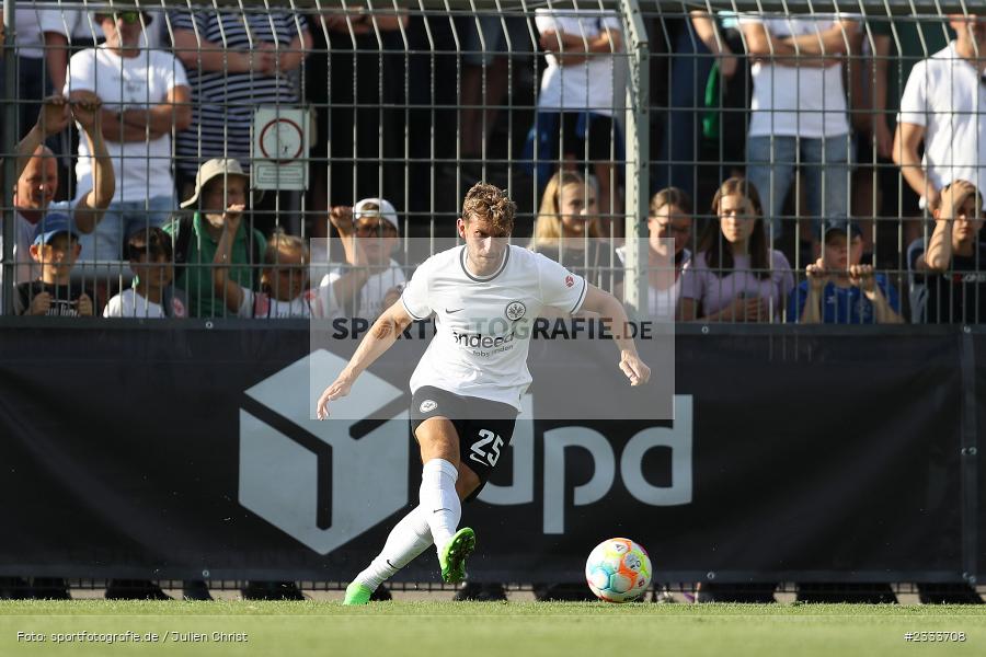 Christopher Lenz, Stadion am Schönbusch, Aschaffenburg, 05.07.2022, DFL, BFV, sport, action, Fussball, Juli 2022, Saison 2022/2023, Bundesliga, Regionalliga Bayern, Testspiel, Landesfreundschaftsspiele, SGE, SVA, Eintracht Frankfurt, SV Viktoria Aschaffenburg - Bild-ID: 2333708 Christopher Lenz, Stadion am Schönbusch, Aschaffenburg, 05.07.2022, DFL, BFV, sport, action, Fussball, Juli 2022, Saison 2022/2023, Bundesliga, Regionalliga Bayern, Testspiel, Landesfreundschaftsspiele, SGE, SVA, Eintracht Frankfurt, SV Viktoria Aschaffenburg - Bild-ID: 2333708