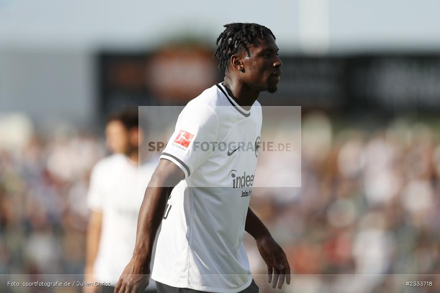 Jérôme Onguéné, Stadion am Schönbusch, Aschaffenburg, 05.07.2022, DFL, BFV, sport, action, Fussball, Juli 2022, Saison 2022/2023, Bundesliga, Regionalliga Bayern, Testspiel, Landesfreundschaftsspiele, SGE, SVA, Eintracht Frankfurt, SV Viktoria Aschaffenburg - Bild-ID: 2333718 Jérôme Onguéné, Stadion am Schönbusch, Aschaffenburg, 05.07.2022, DFL, BFV, sport, action, Fussball, Juli 2022, Saison 2022/2023, Bundesliga, Regionalliga Bayern, Testspiel, Landesfreundschaftsspiele, SGE, SVA, Eintracht Frankfurt, SV Viktoria Aschaffenburg - Bild-ID: 2333718